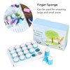 20pcs Sponge Daubers Painting Drawing Graffiti DIY Smearing Coloring Finger