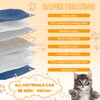 Dog Heating Pad 34"*21" for Outdoor Cat, Heated Dog Bed