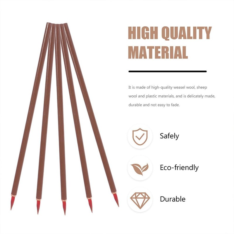 6 x Writing Brushes Calligraphy Kits for Beginners Calligraphy Brushes