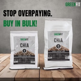Premium Bulk Chia Seeds (10Lbs Bag) | A+ Grade Chia | Nutrient-Packed Superfood | Non-GMO | Gluten-Free Chia Seeds Bulk | Vegan