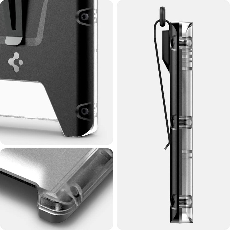 Spigen Life ID Badge Holder Card Wallet with Polycarbonate Clip