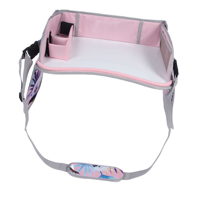 Kids Travel Tray Erasable Drawing Board Organization Pockets Activity Essentials