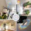 Prism Rainbow Window Clings for Glass Windows, Reflective Window Decals