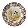 Spode Woodland Hunting Dogs Flat Coated Pointer Dinner Plate