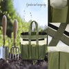 Garden Tool Bag with 8 Pockets,Garden Tool Storage Bag,Heavy Duty