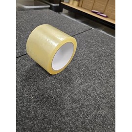 Extra Wide clear Packaging Tapes - 2 Rolls of Clear Tape (75mm x 66m) - Strong 3-inch Wide Packing Tapes ideal for Large & Heavy Boxes