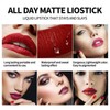 6-Pack Matte Lipstick Set - Waterproof, Long-Lasting & Moisturizing |