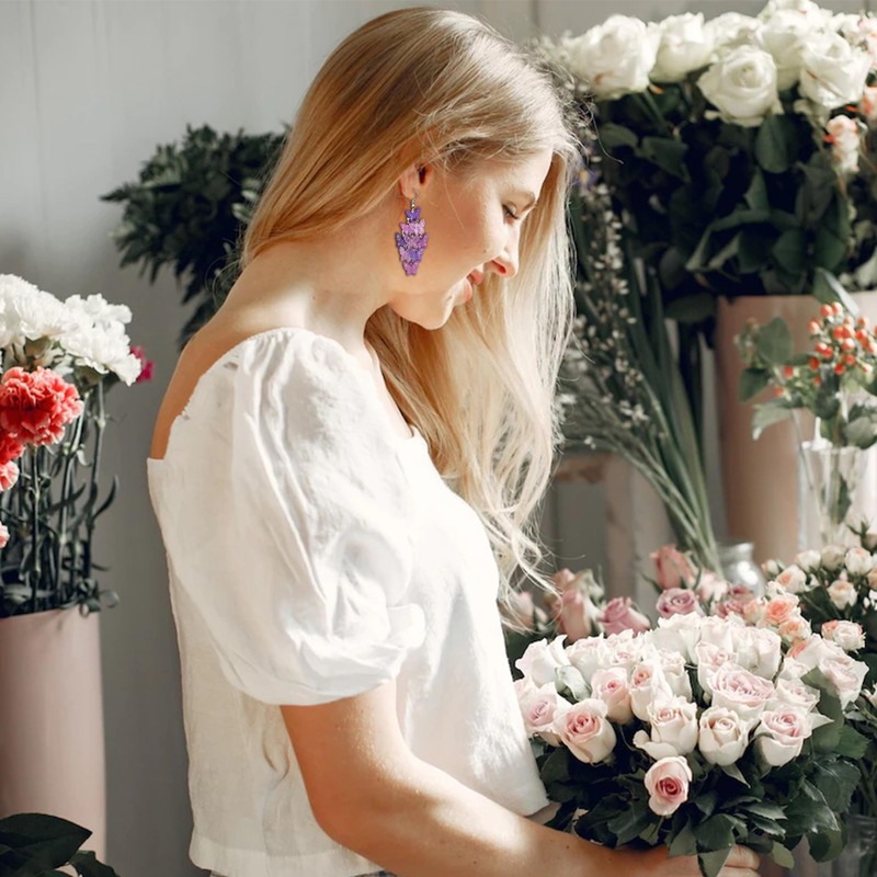 Butterfly Earrings, Women's Tassel Earrings, Butterfly Earrings with Pretty Butterfly