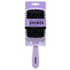 Swissco Soft Touch Paddle Shower Hair Brush (Light Purple)