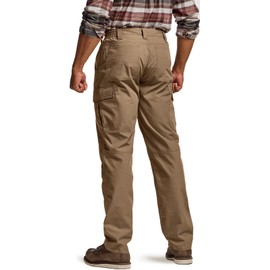 CQR Men's Winter Tactical Cargo Pants, Thermal Fleece Lined Outdoor Snow Ski Hiking Work, Ouray Cougar, 28W x 30L