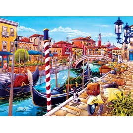 Masterpieces 550 Piece Jigsaw Puzzle for Adults, Family, Or Kids - Venice - 18"x24"