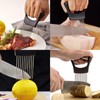 Onion Cutter, Meat Tenderiser Stainless Steel, Avocado Cutter, Onion Holder,