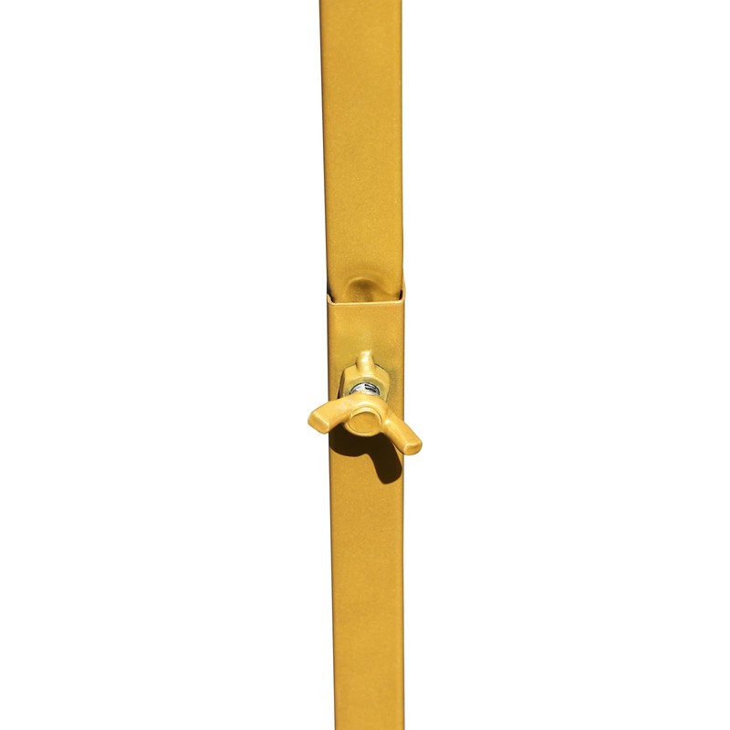 Gold&White Metal Wedding Arch Backdrop Stand,7.2FT, 6.6FT, 6FT Set of