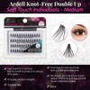Ardell Individual Lashes Soft Touch - Medium Black, Knot-Free False