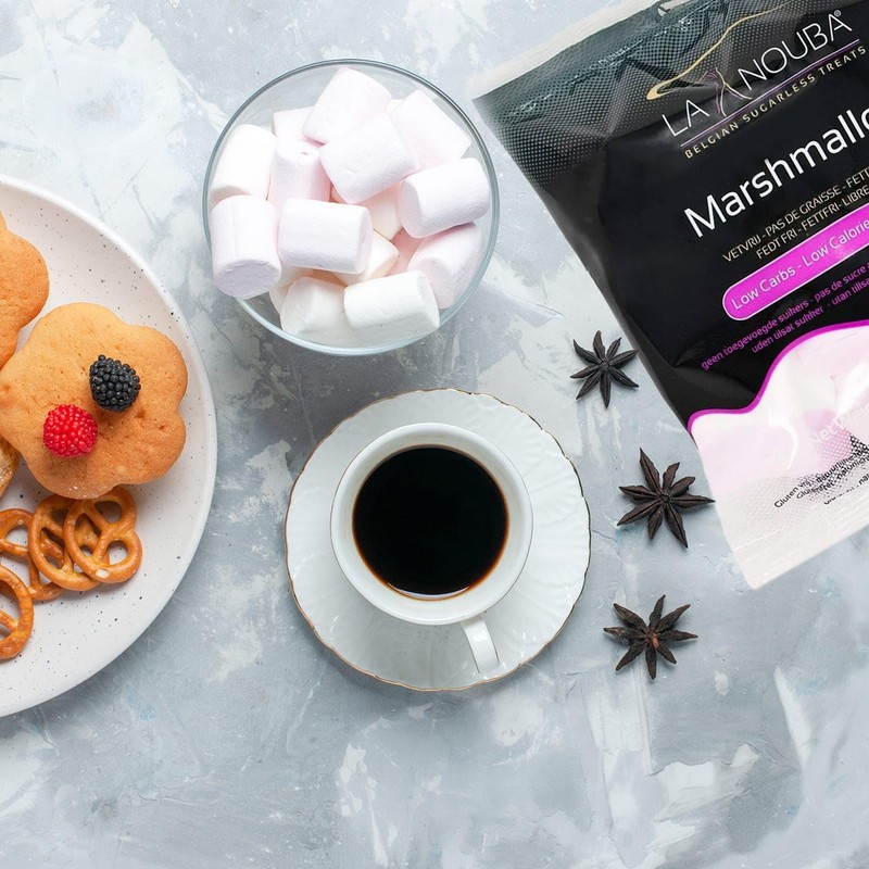 La Nouba Sugar-Free Marshmallows – 2.7 oz. Pack – Low