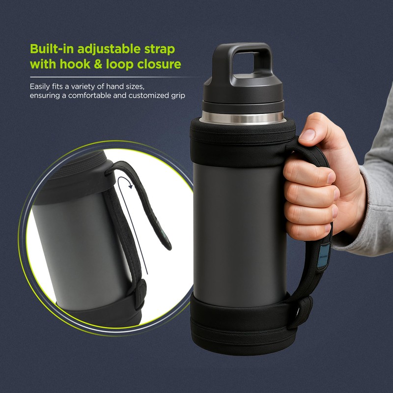 ENCASED Custom Hand Strap Boot Designed for 36oz YETI Rambler
