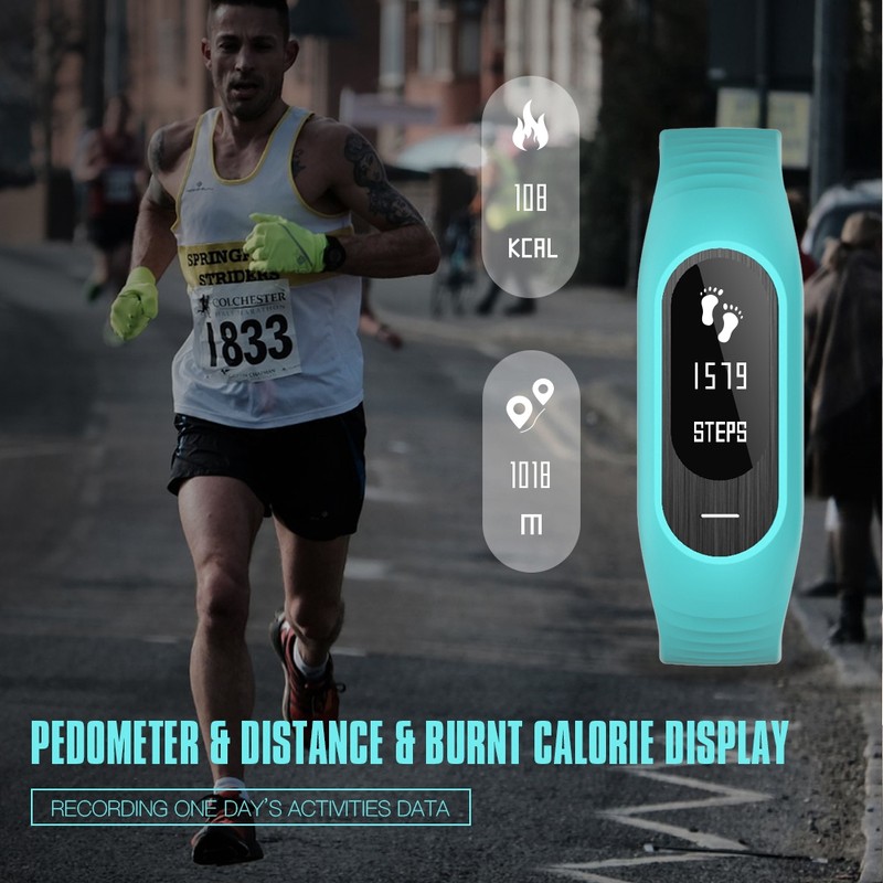 B15P Smart Bluetooth Sporting Waterproof Bracelet Fitness Tracker Matched With