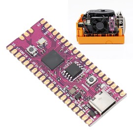 for RPi RP2040 Pico Board, Flexible Microcontroller Board with Dual Core ARM Cortex M0+ Processor, Low Power Consumption, 16 MB Flash Memory, USB Type C Interface, Accurate Clock and Timer