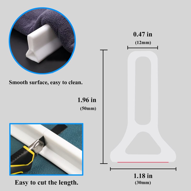 78 Inch Collapsible Shower Water Dam,Shower Stopper Barrier and Retention
