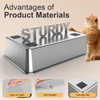 Stainless Steel Litter Box with Lid XL Extra Large Litter