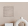 Lattice Panel with a Honeycomb Pattern Design MDF Home &