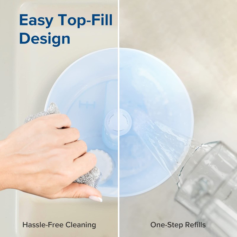 LEVOIT Dual 150 Humidifiers for Bedroom Large Room, 3L Cool