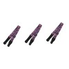 SUPVOX 3pcs Girls Guitar Strap Leather Ends 100-162cm Length Padded