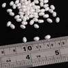 Natural Rice Freshwater Pearl Beads 2-3mm White Loose Pearls, 0.5mm