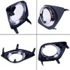 Prefer Warehouse One Set Fog Light Lamps + Covers(Chrome Plating)