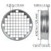 ECOPRO VENT 5" Inch Galvanized Ducting Take-Off End Cap with