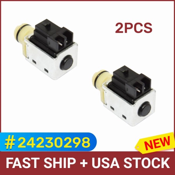 Unbranded 2PCS 24230298 Shift Solenoid Transmission A & B For