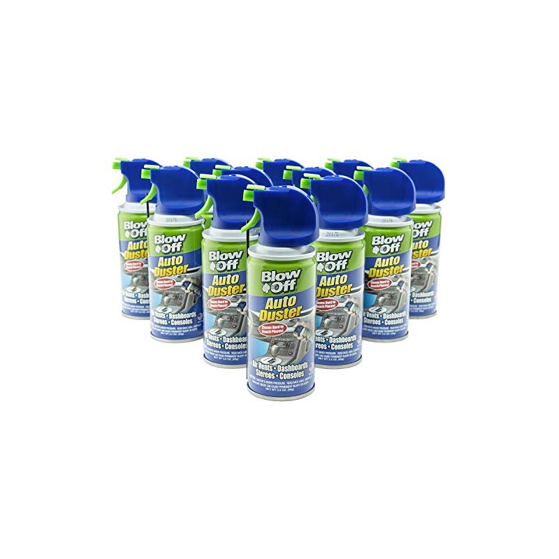 Max Professional Blow Off Auto Duster, 3.5 oz, 12 Pack