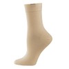 Nur Die Women's opaque Calf Socks, Beige (beige 355), 2.5-5