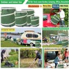 16-Gallon Collapsible Trash Can (16x19 in) Hard-Shell Bottom Yard Garden