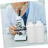 Ciieeo 3Pcs Reagent Bottles with Cap Hdpe Chemical Sample Containers