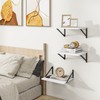 Heimlove Deep Floating Shelves for Wall, 12 Inch Deep Floating