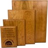 Genuine Cherry Wood Plaque Base – Premium 100% Real Cherry,