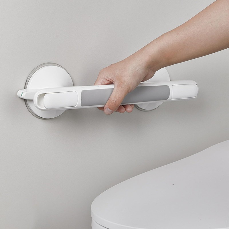 12 Inch Shower Handle Suction Cup Grab Bar for Shower