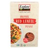 Explore Cuisine Red Lentil Penne, 8 Ounce
