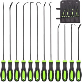 Doaho 12PCS Automotive Hook and Pick Tool Set,Long & Mini Precision Puller Re...