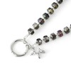 richginker Crystal Phone Wrist Strap Phone Charm Chain Keychain Beaded