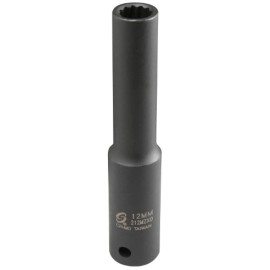 Sunex 212mzxd 1/2-Inch Drive 12-mm 12-Point Extra Deep Impact Socket