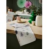 Christmas Textiles Recycled Cotton Tea Towel Frosty Trees