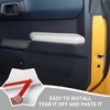 RAZPOY for Bronco Door Inner Handle Panel Cover Compatible with