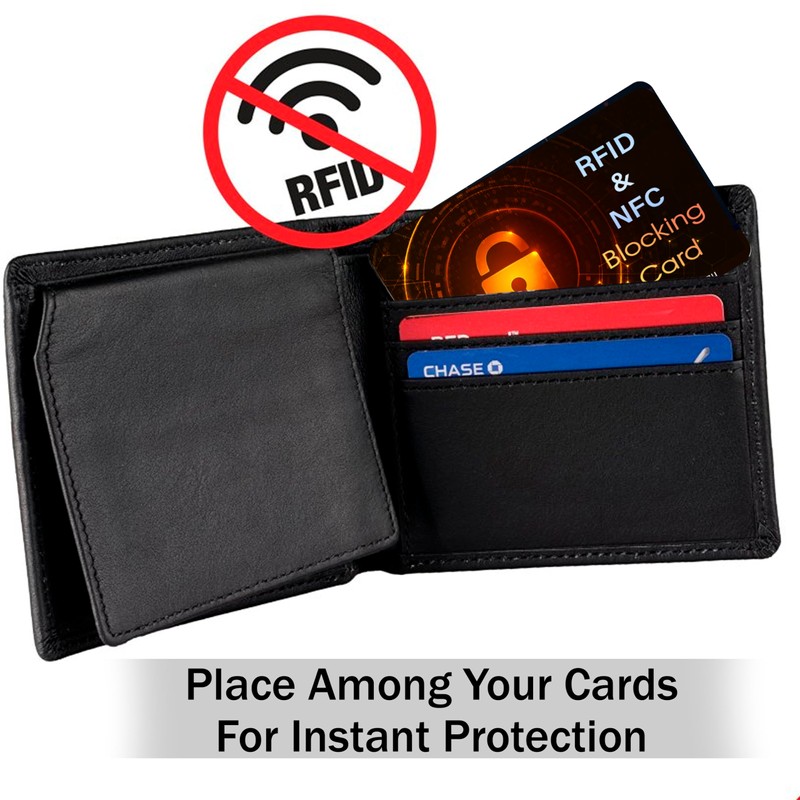 SaiTech IT 5 PK RFID Blocking Cards Protect Your Entire