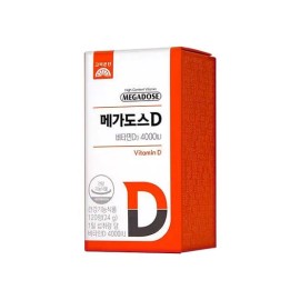 Goryeo Eundan Korea Eundan Megadose D Vitamin D3 4000IU 200mg x 120 tablets 1 unit / 고려은단 메가도스D 비타민D3 4000IU 200mg x 120정 1개