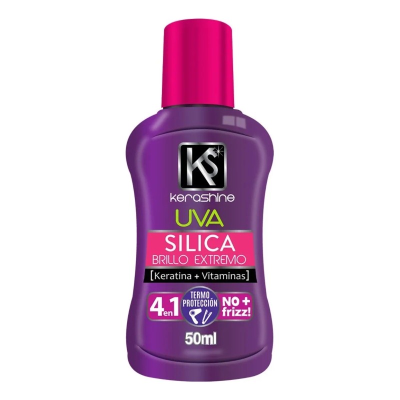 Kerashine Uva Sílica Gotas 170ml + Spray300ml - 3 Piezas