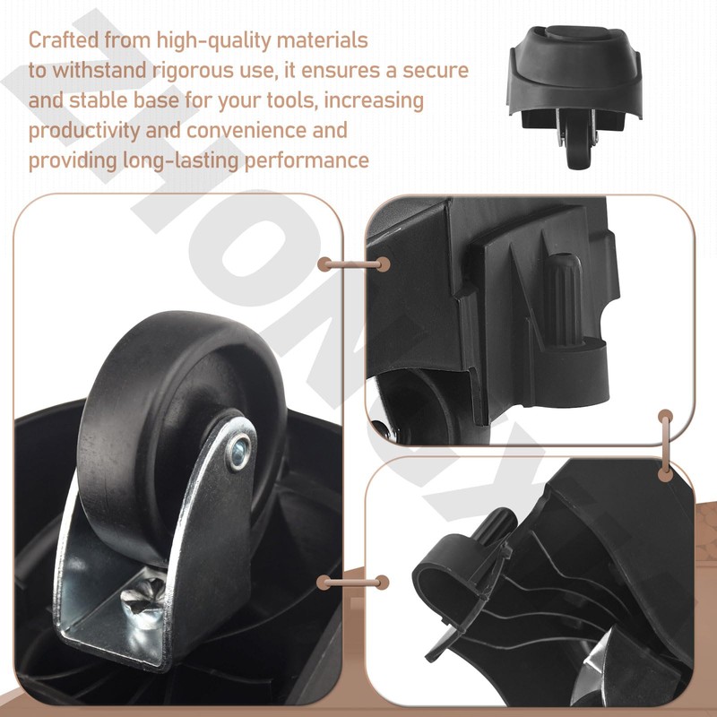 2 Pack 12388 Foot Caster & 12293 Caster Kit Compatible
