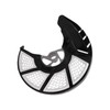 White Front Brake Disc Guard Cover Protector Motorcycle Accessories Replacement