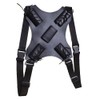 Sword Sheath Back Strap with Over The Back Harness Black